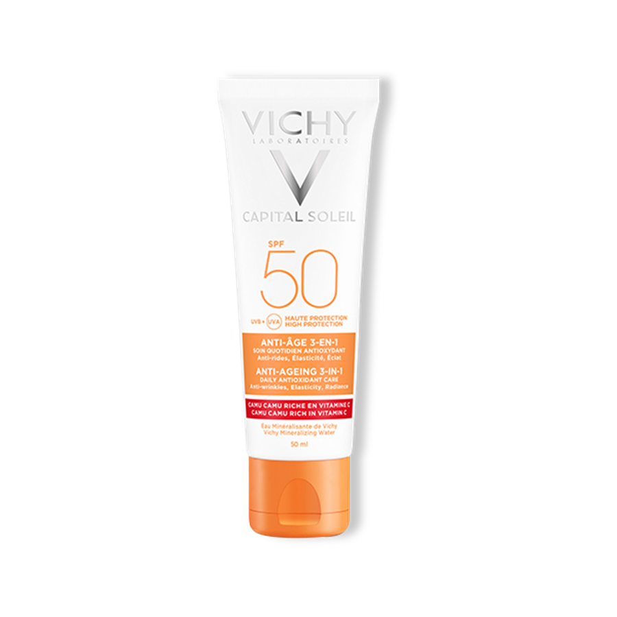 VICHY Capital Soleil Anti-Age Creme LSF50