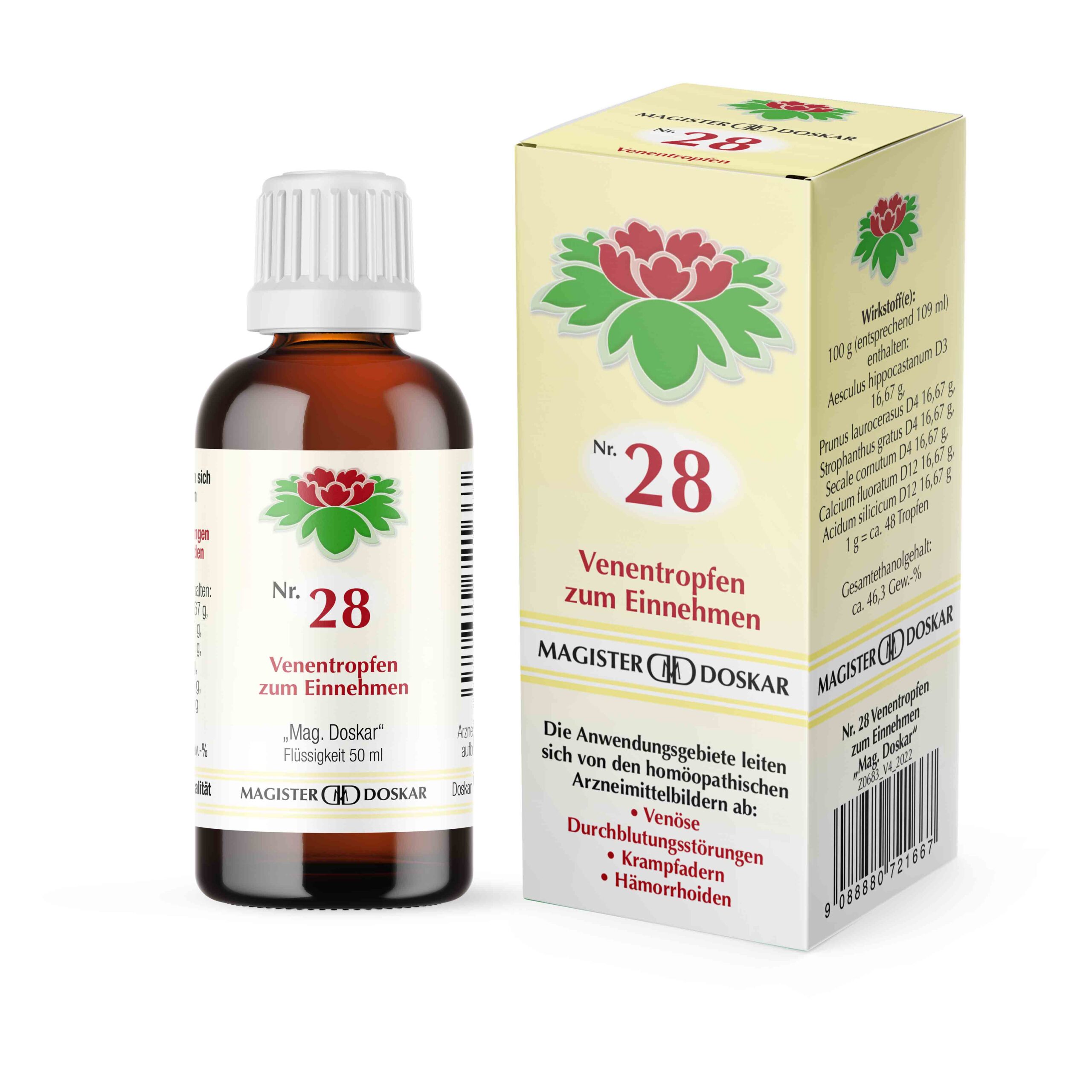 Mag. Doskar Nr. 28 Venentropfen