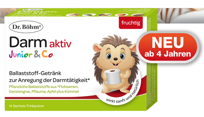 Dr. Böhm® Darm aktiv Junior & Co Trinkpulver Dr. Böhm® Darm aktiv Junior & Co Trinkpulver