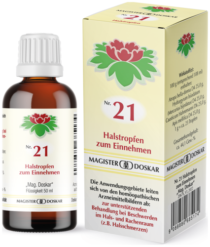 Mag. Doskar Nr. 21 Halstropfen
