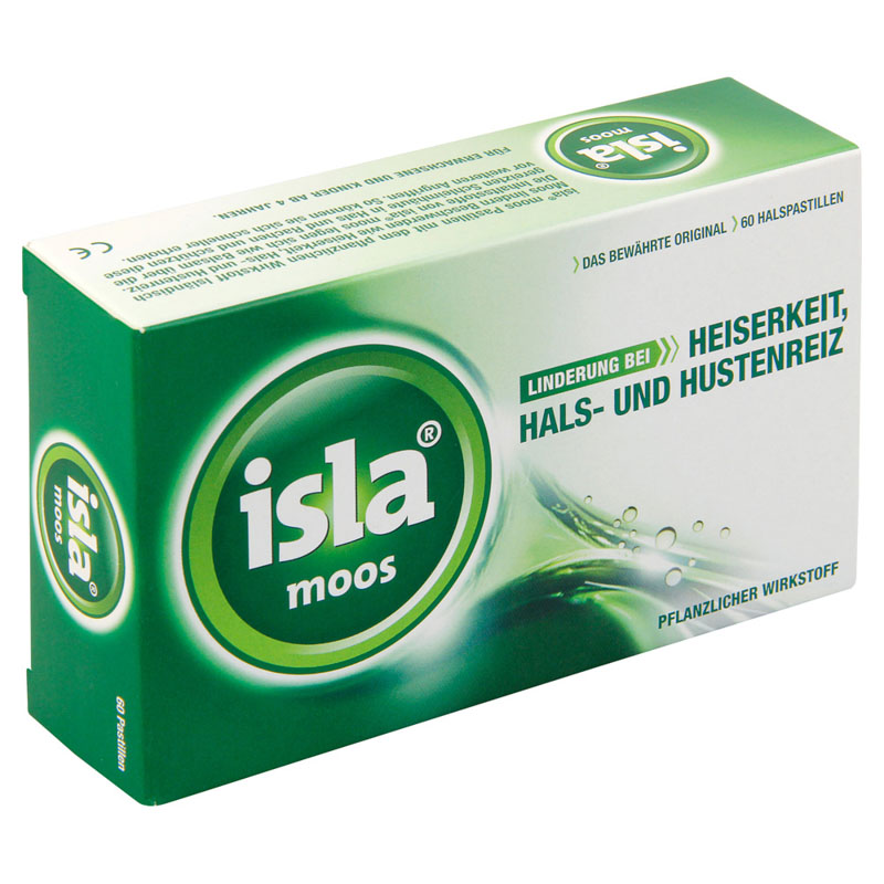 Isla Pastillen Isla Moos Pastillen 60 Stück