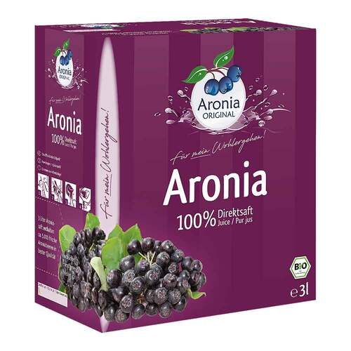 Aronia 100% Direktsaft 3L