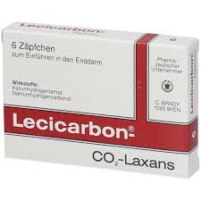 Lecicarbon - Zäpfchen