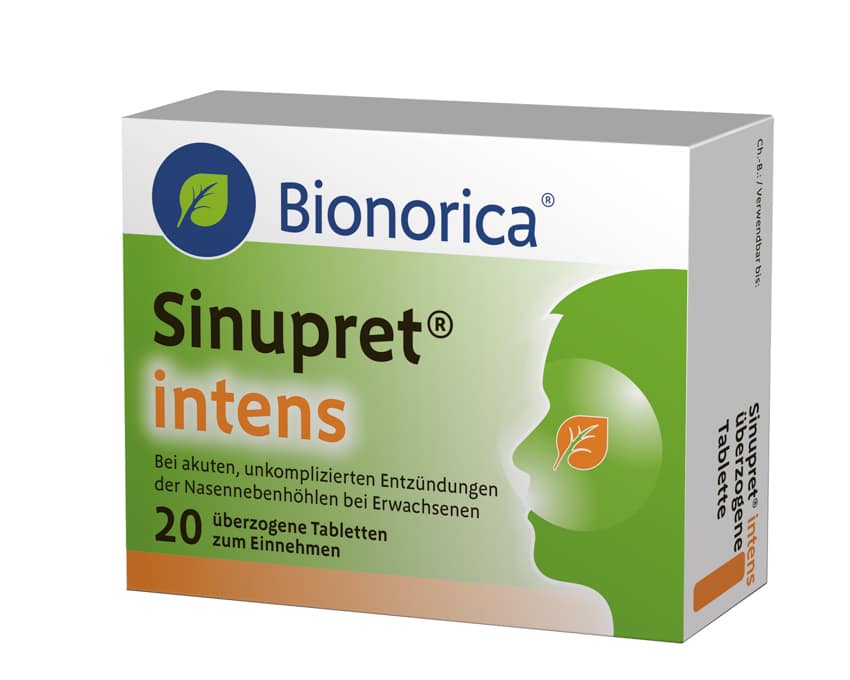 Sinupret intens, überzogene Tablette