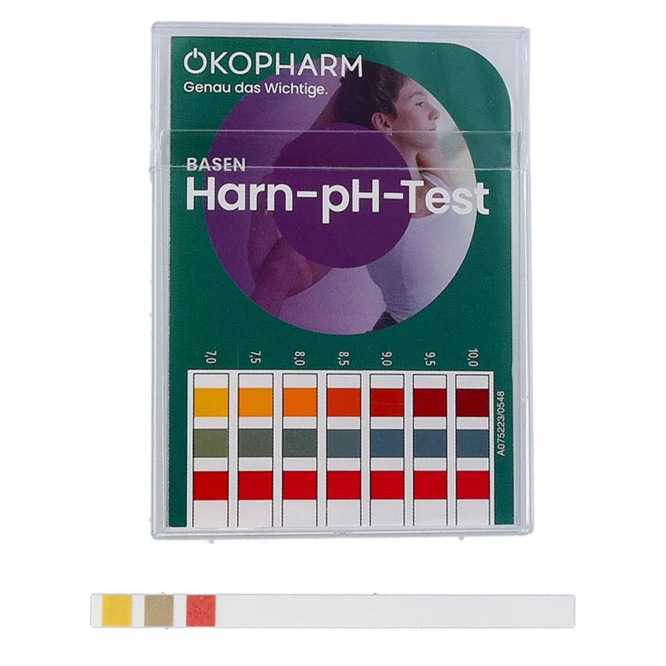 Ökopharm Basen Harn-pH-Test Teststreifen