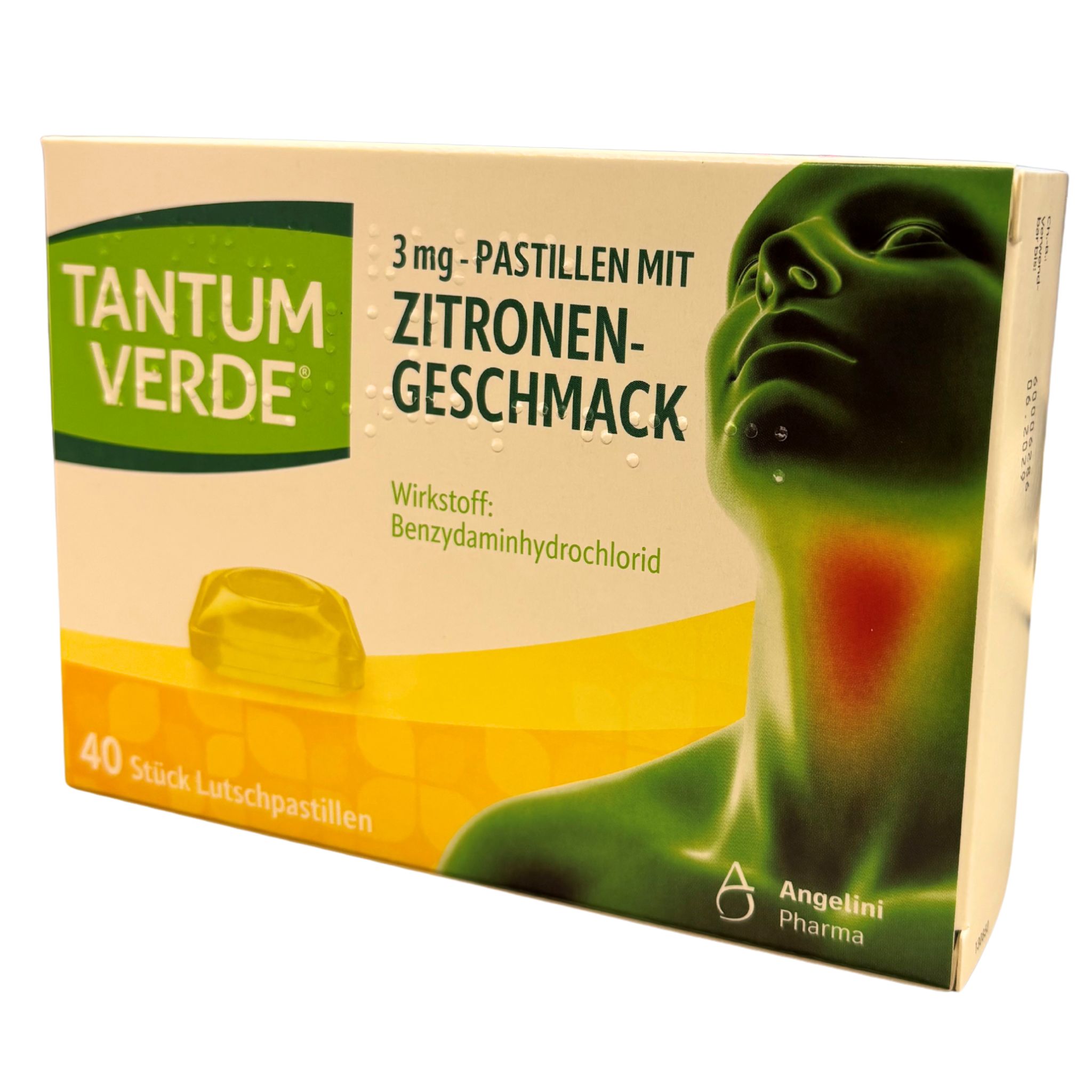 Tantum Verde 3 mg - Pastillen mit Zitronengeschmack