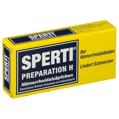Sperti Preparation H Hämorrhoidalzäpfchen