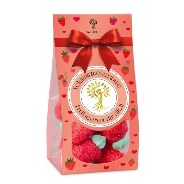 Marshmallow Erdbeeren für Dich