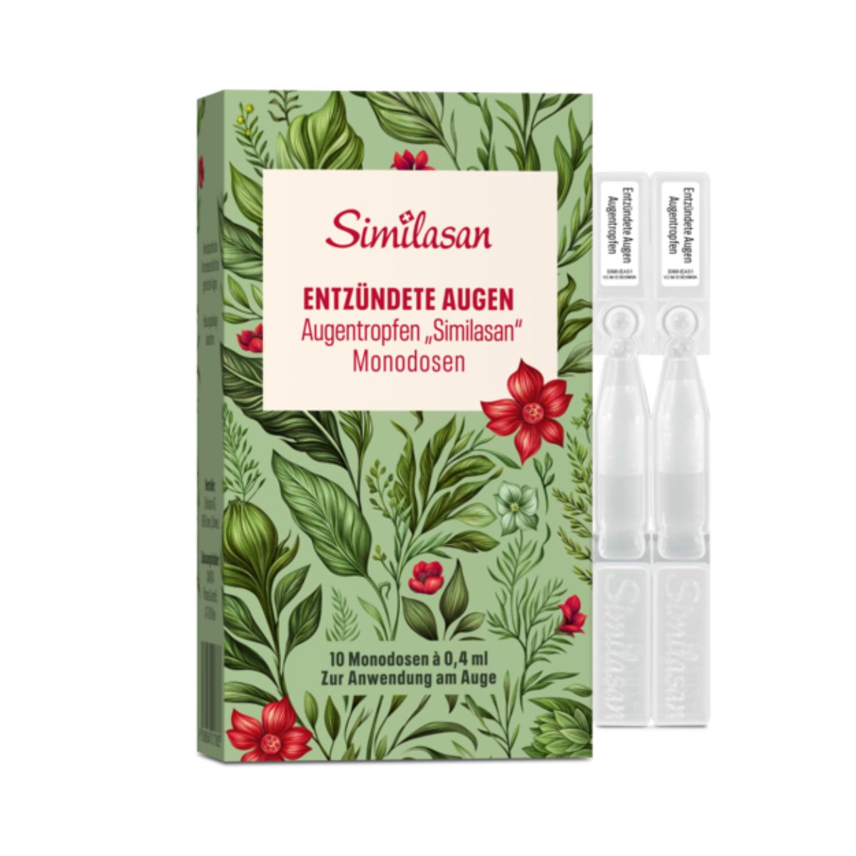 Entzündete Augen Augentropfen "Similasan" Monodosen