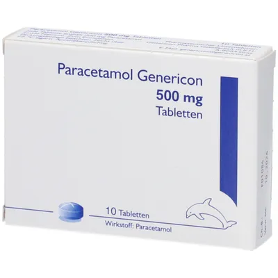 Paracetamol Genericon 500 mg Tabletten