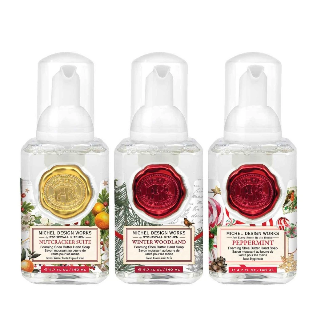 Michel Design Seifenschaum Mini Set Wintertime Whimsy 3 x 140 ml