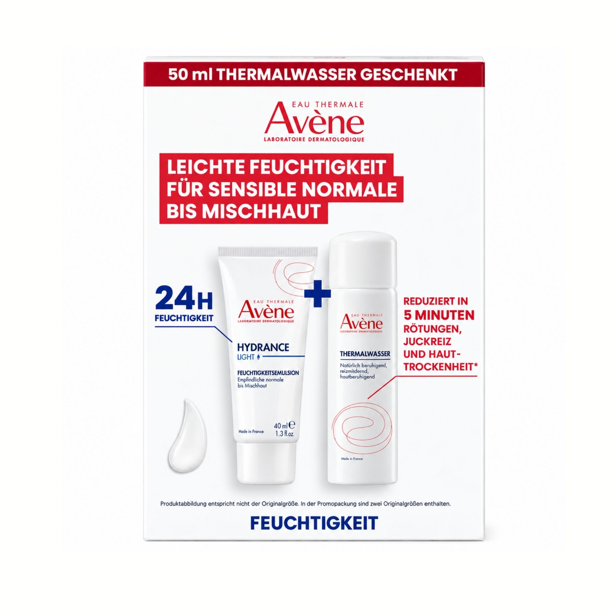 Avene Promo Hydrance LIGHT Feuchtigkeitsemulsion + Thermalwasser