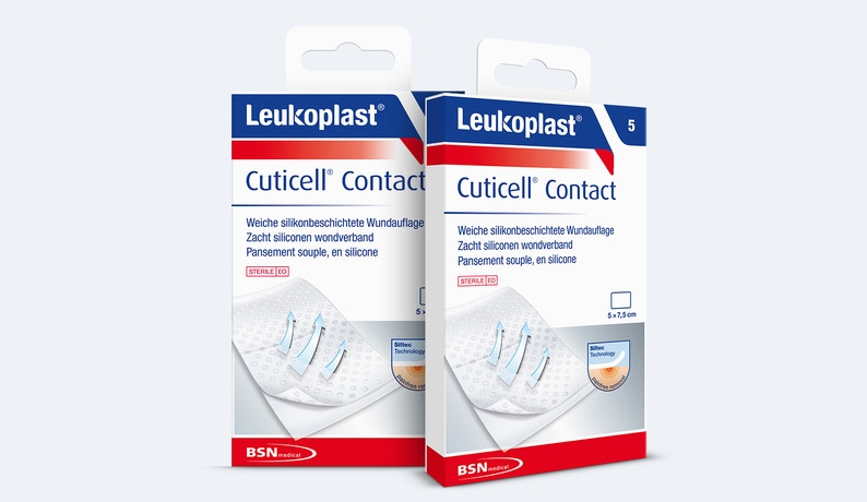LEUKOPLAST CUTICELL Contact 5cm x 7,5cm