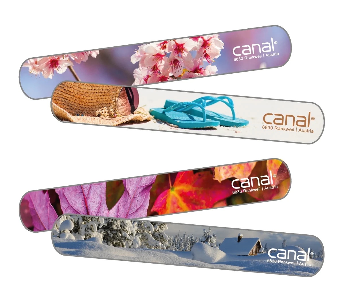 Canal Sandblattfeile recycelter Kunststoff - Jahreszeiten 10cm