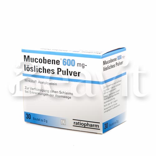 Mucobene 600 mg - lösliches Pulver