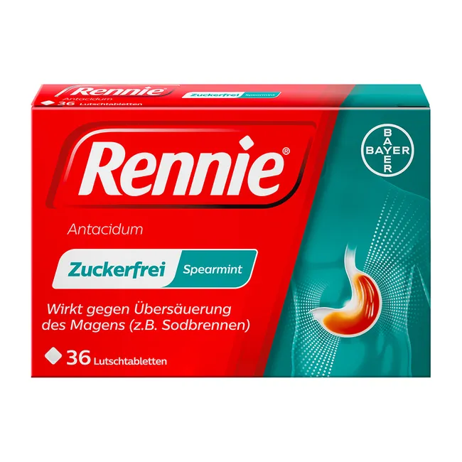 Rennie Antacidum Spearmint - Lutschtabletten