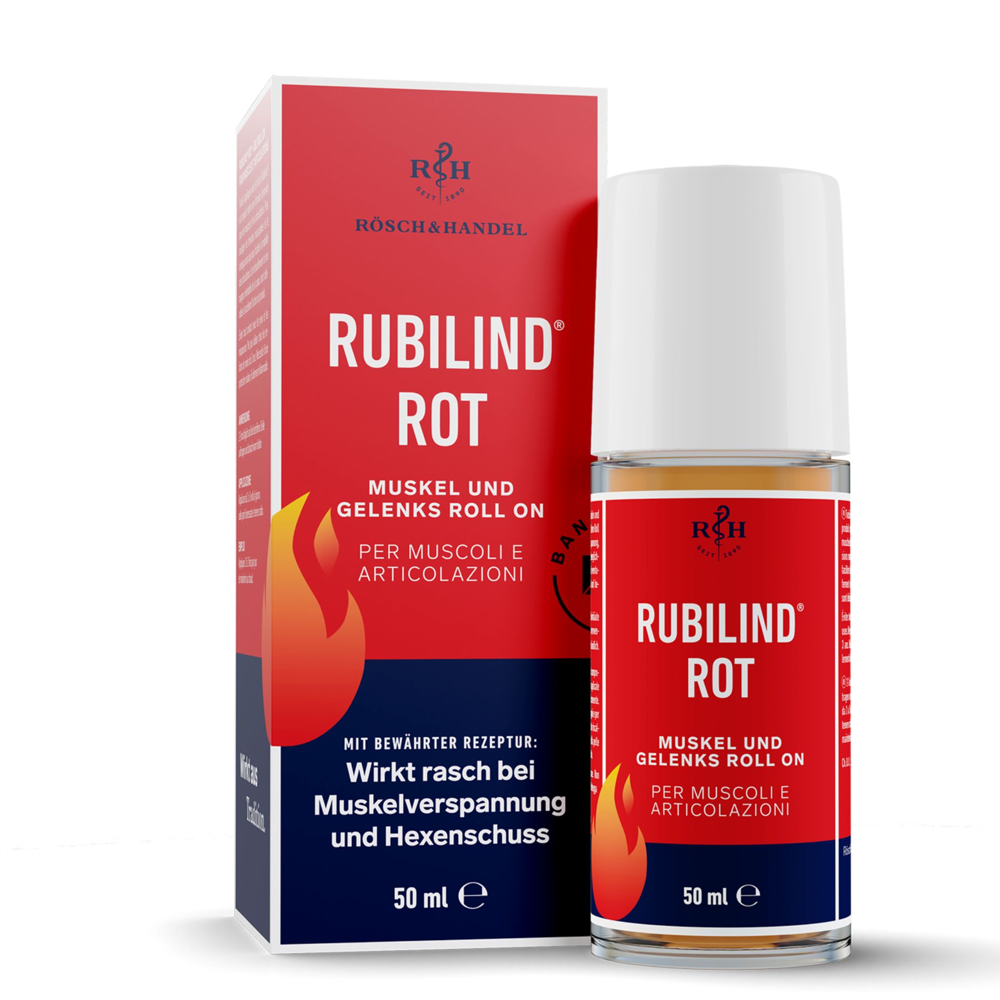 RUBILIND® ROT MUSKEL GELENKS ROLL ON 50ml