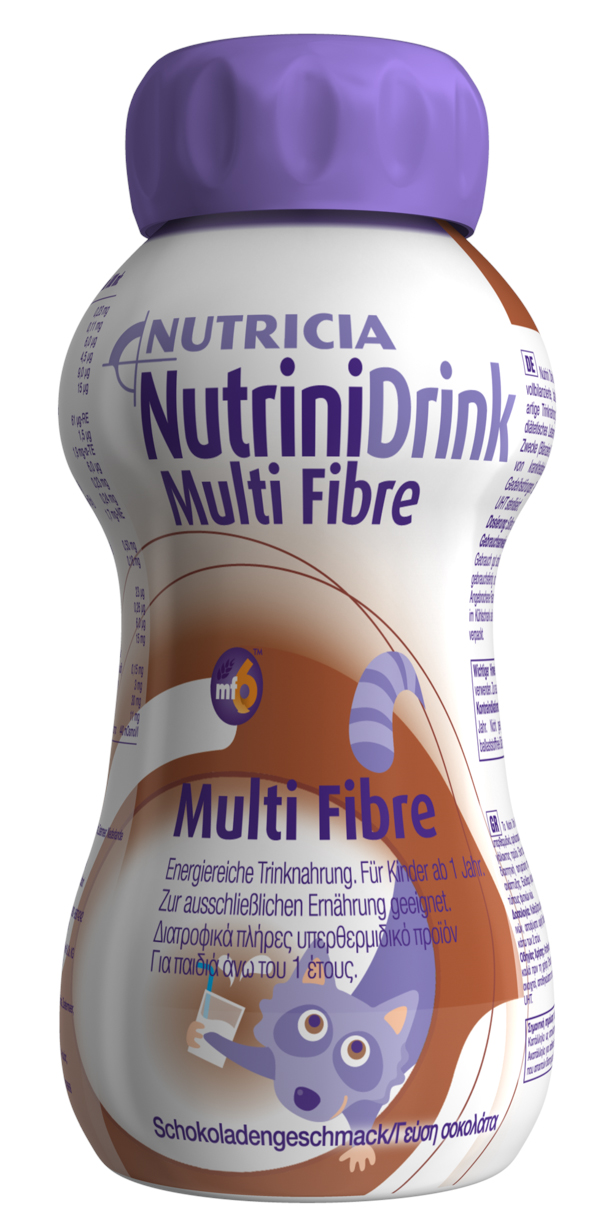 Nutrini DRINK MULTIFIBRE Schokolade 200ml