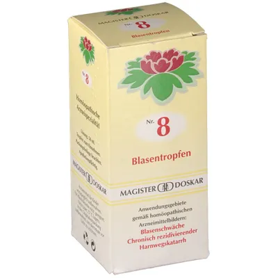 Mag. Doskar Nr. 8 Blasentropfen