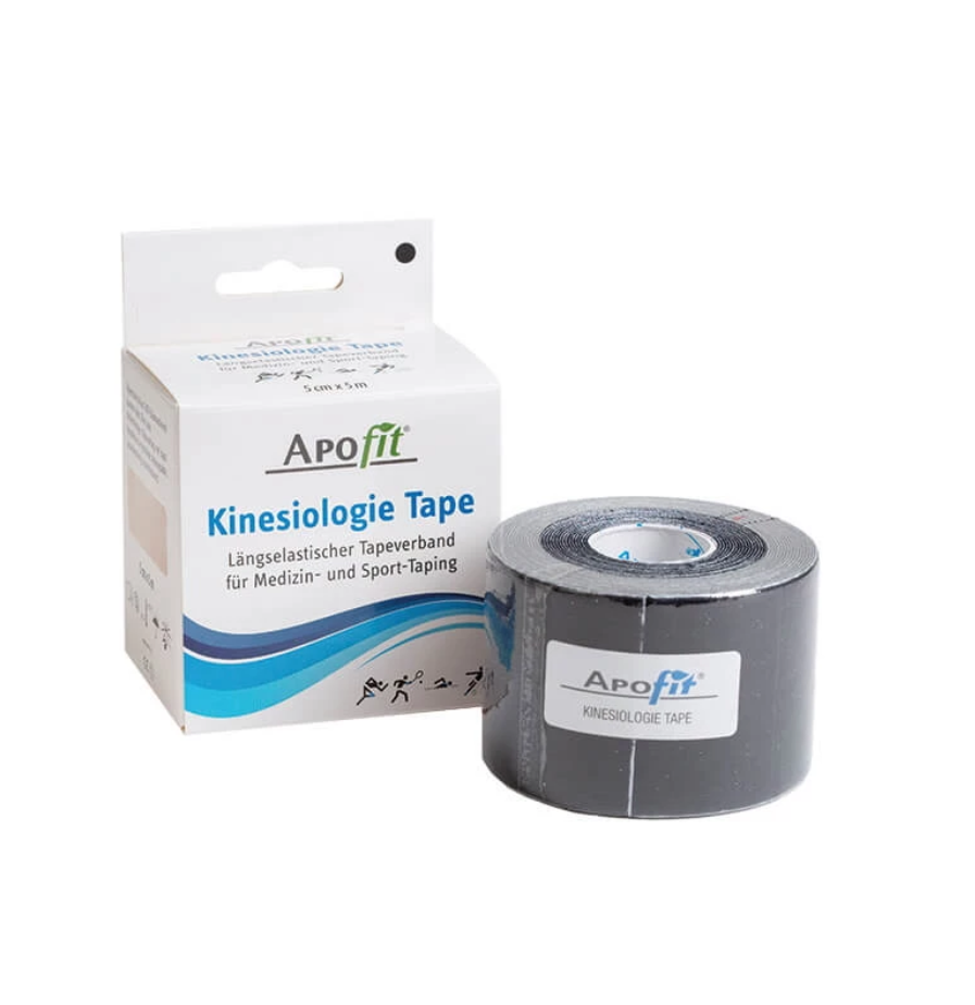 Kinesio-Tape 5cmx5m Schwarz Kinesio-Tape 5cmx5m Schwarz