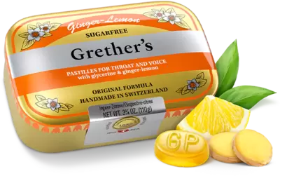 Grether´s Pastillen Ginger Lemon