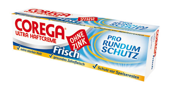 Corega Ultra Haftcreme Frisch 40g