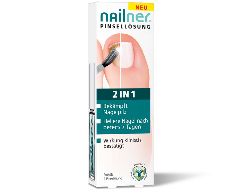 Nailner Nailner Nagelpilz 2in1 Pinsellösung 5ml