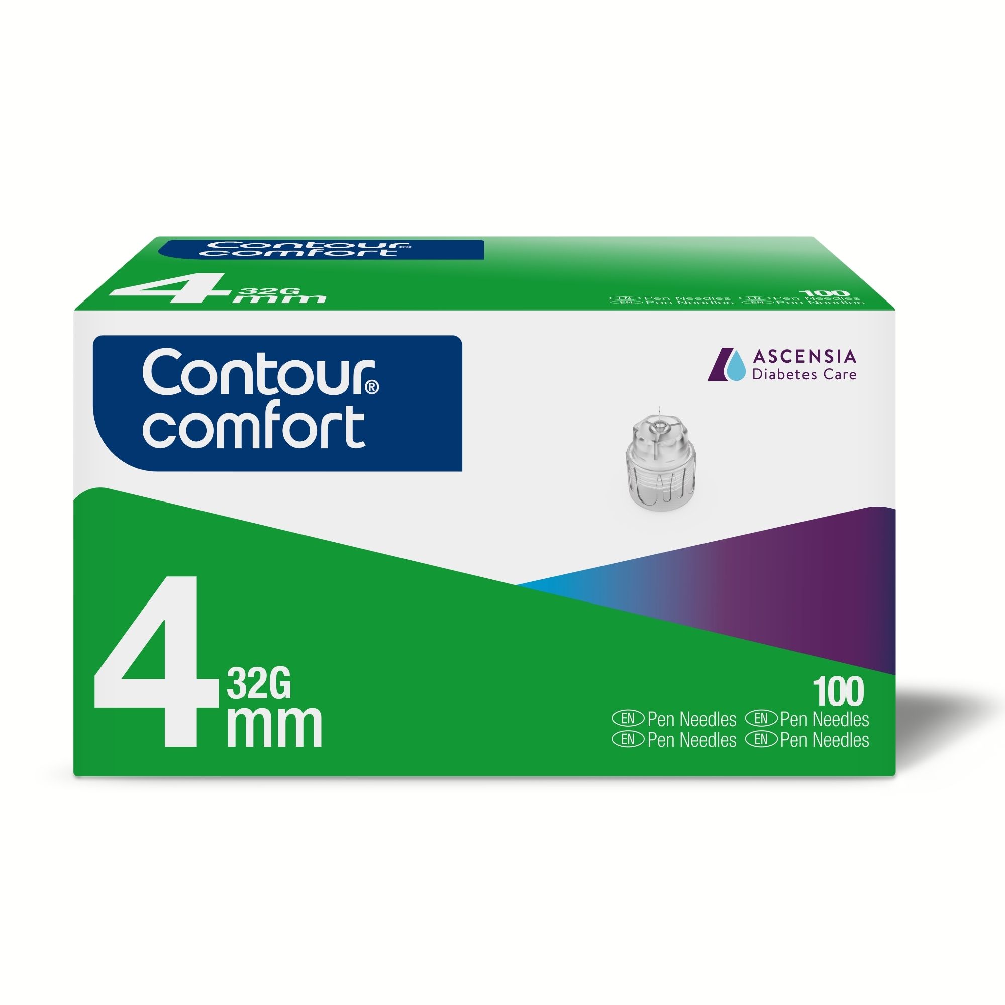 CONTOUR® COMFORT Pen-Nadeln 4 mm 32 G