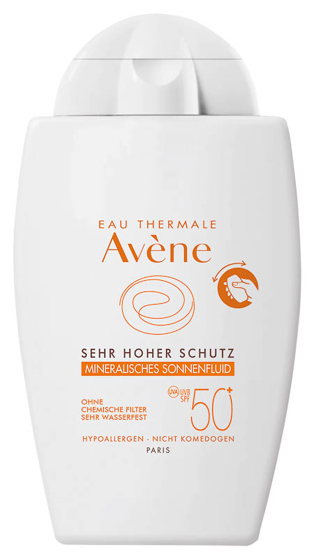 Avene  Mineralisches Sonnenfluid SPF 50+ ungetönt