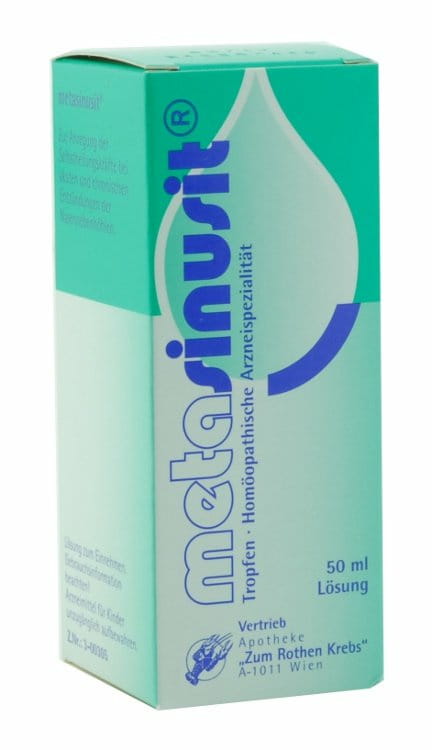 metasinusit - Tropfen