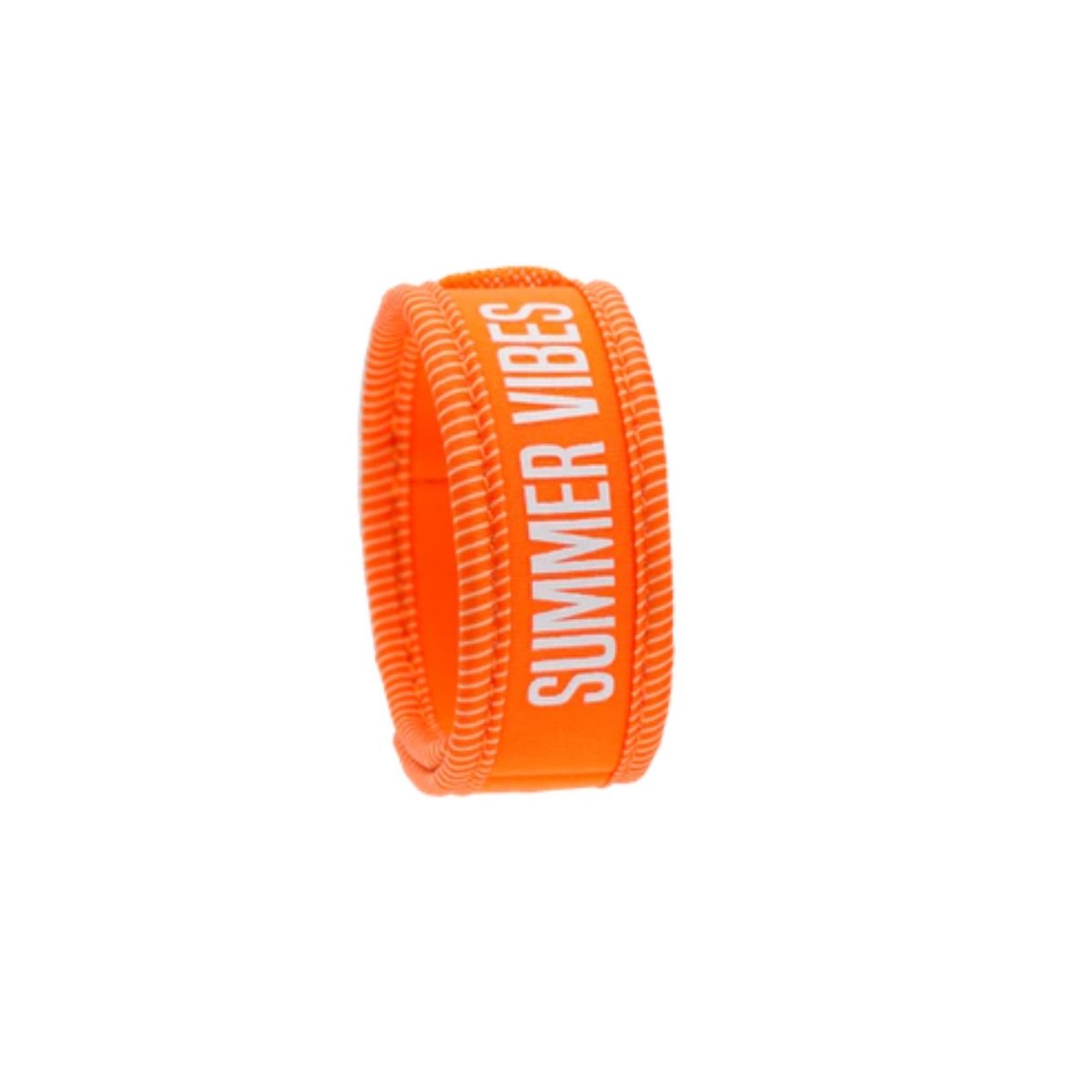 Parakito Mückenschutz Armband Erwachsene Good Vibes Orange