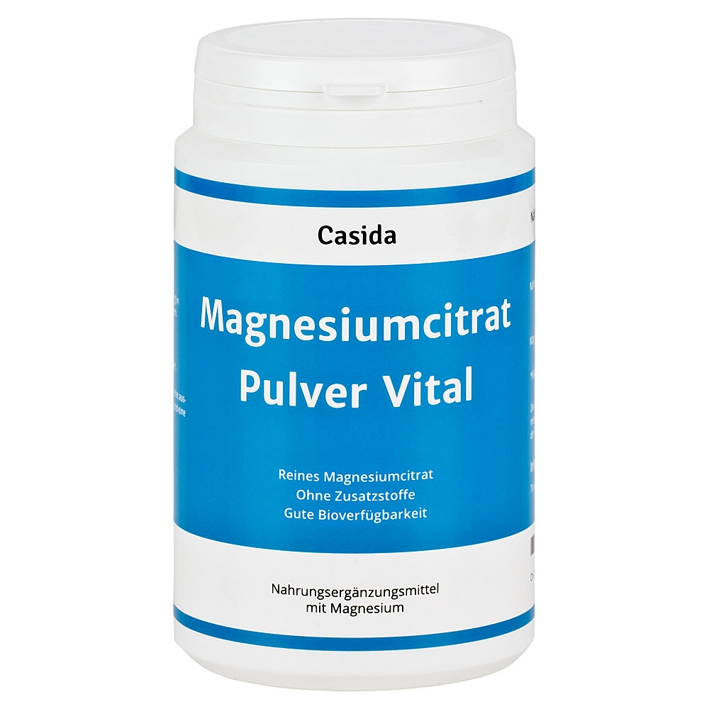 Casida Magnesiumcitrat Pulver Vital 