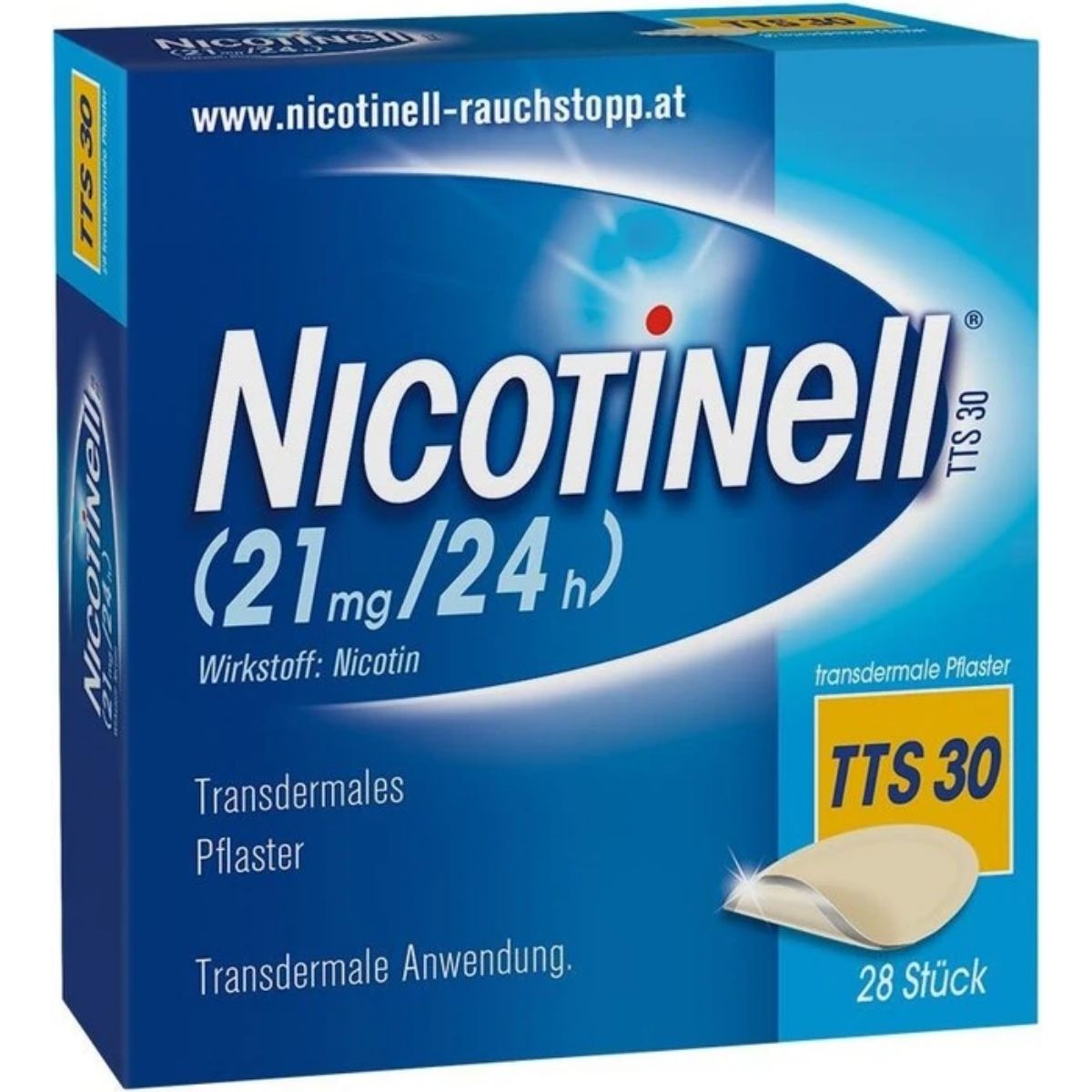 Nicotinell TTS 30 (21 mg/24 h) transdermale Pflaster