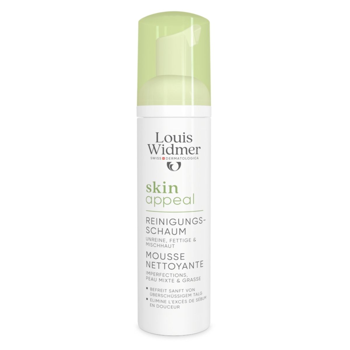 Louis Widmer skinappeal Reinigungsschaum ohne Parfum