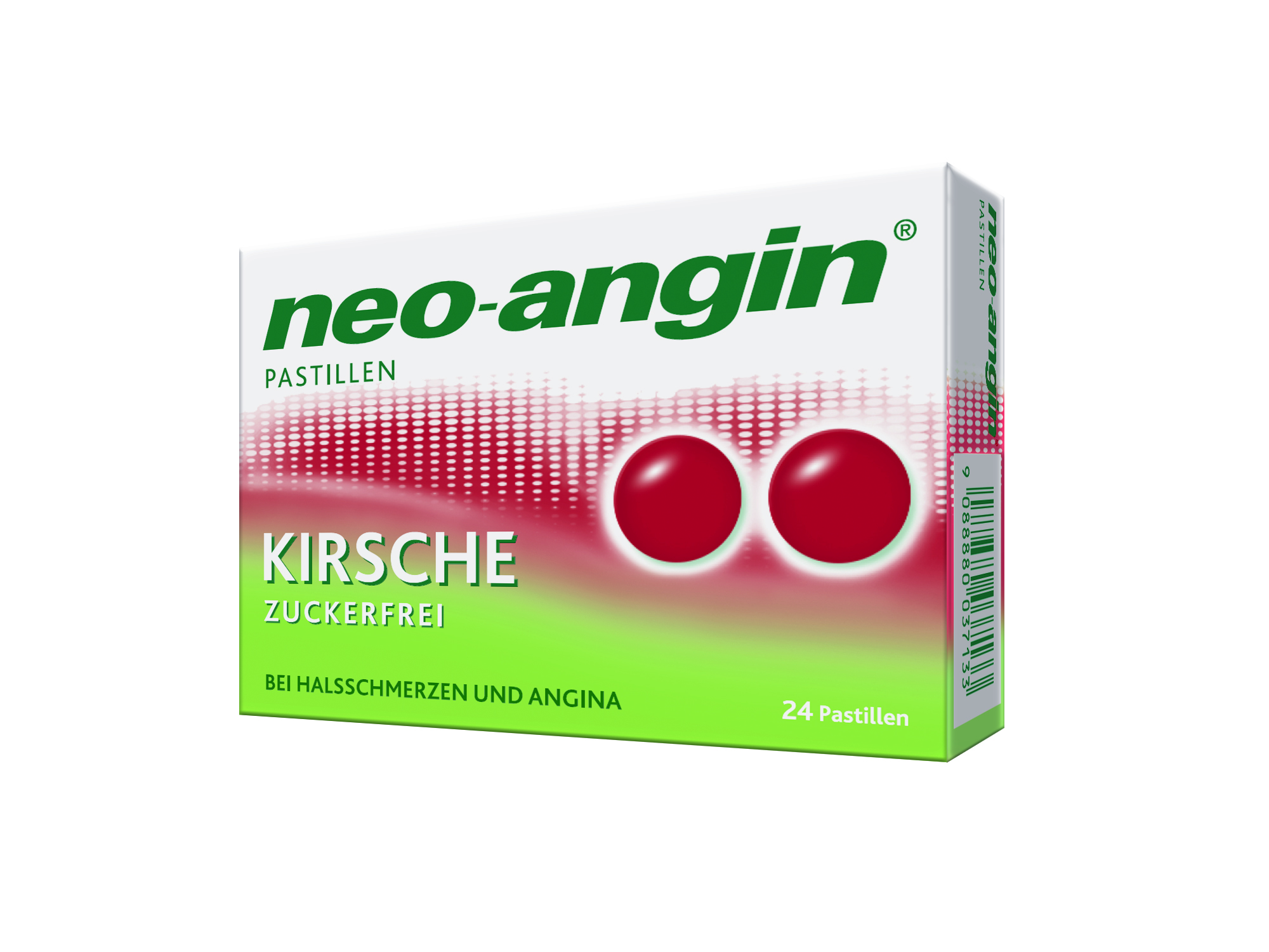 neo-angin Kirsche zuckerfrei - Pastillen