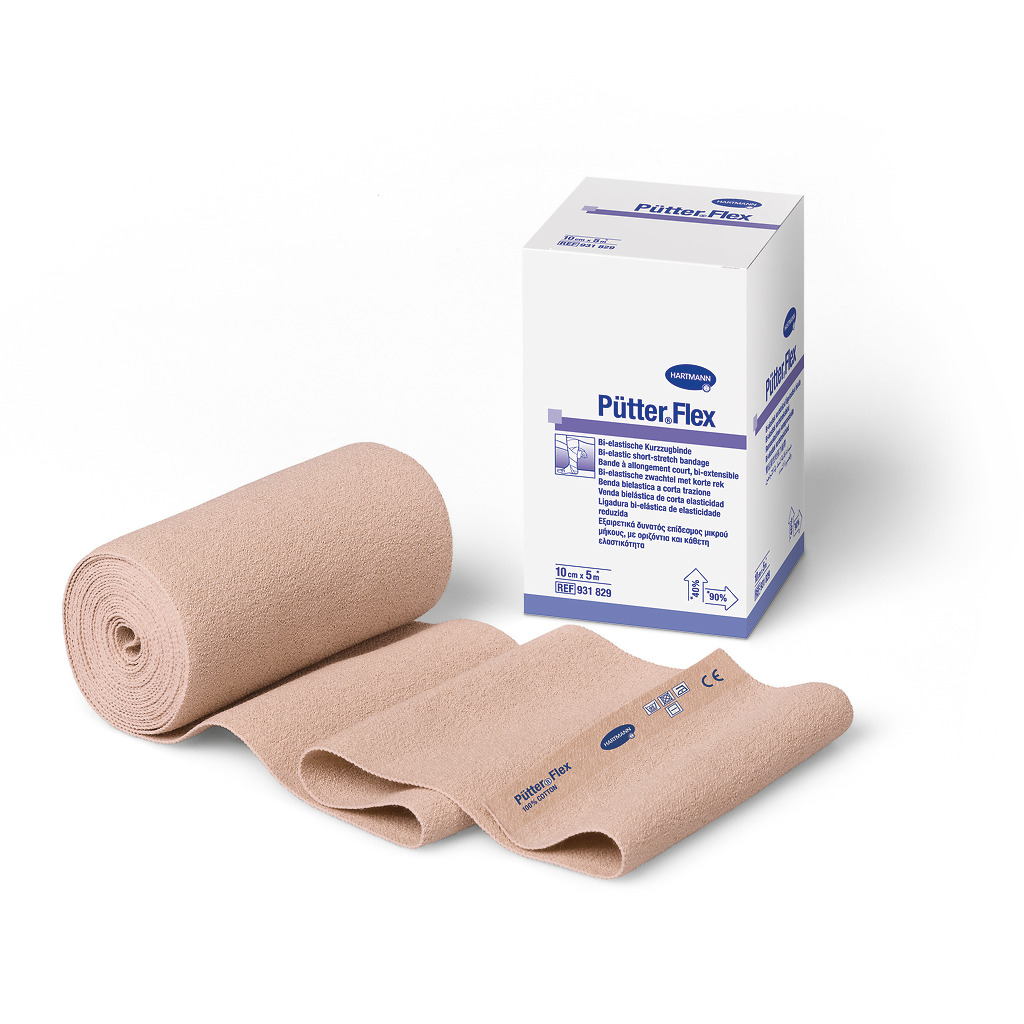 Hartmann P&uuml;tterFlex 10 cm, Pütter®Flex; gedehnt 5m lang, einzeln in Faltschachteln