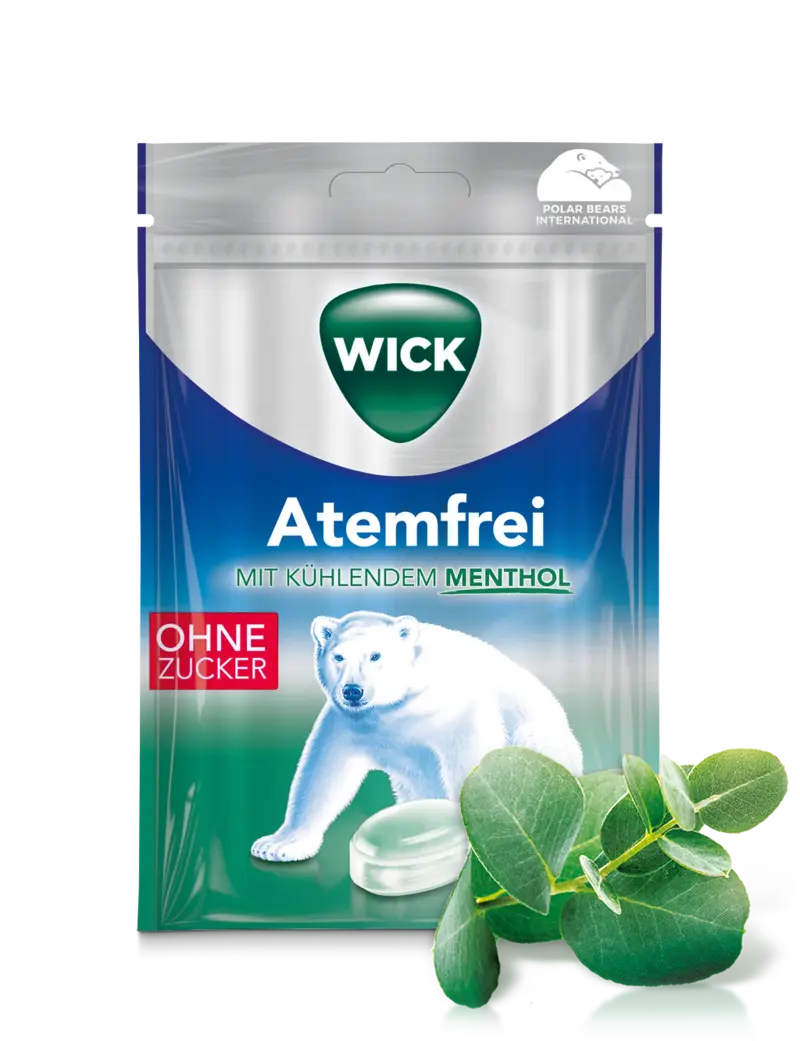 WICK Hustenbonbons Atemfrei ohne Zucker