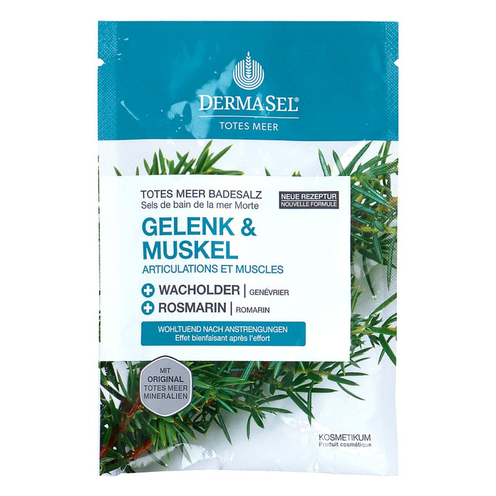 Dermasel Kristallbad Erholung für Gelenk + Muskel