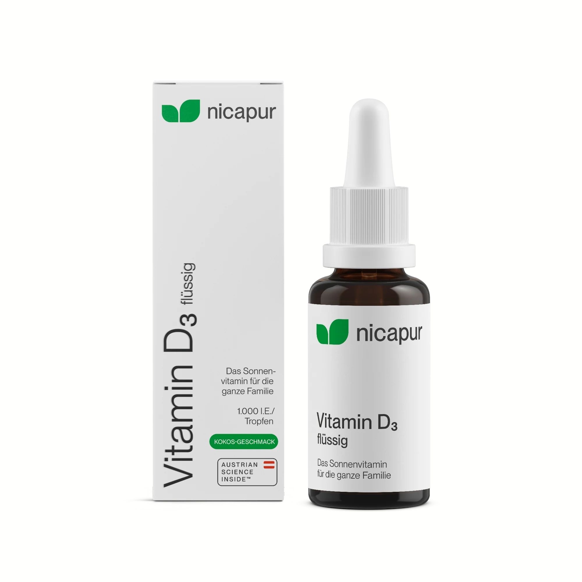NICApur® Vitamin D3 1000IE Tropfen