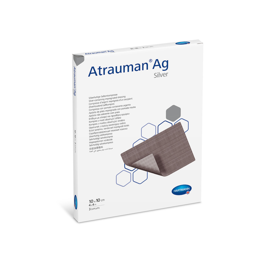 Hartmann Atrauman&reg; Ag 5x5 cm, steril, einzeln eingesiegelt