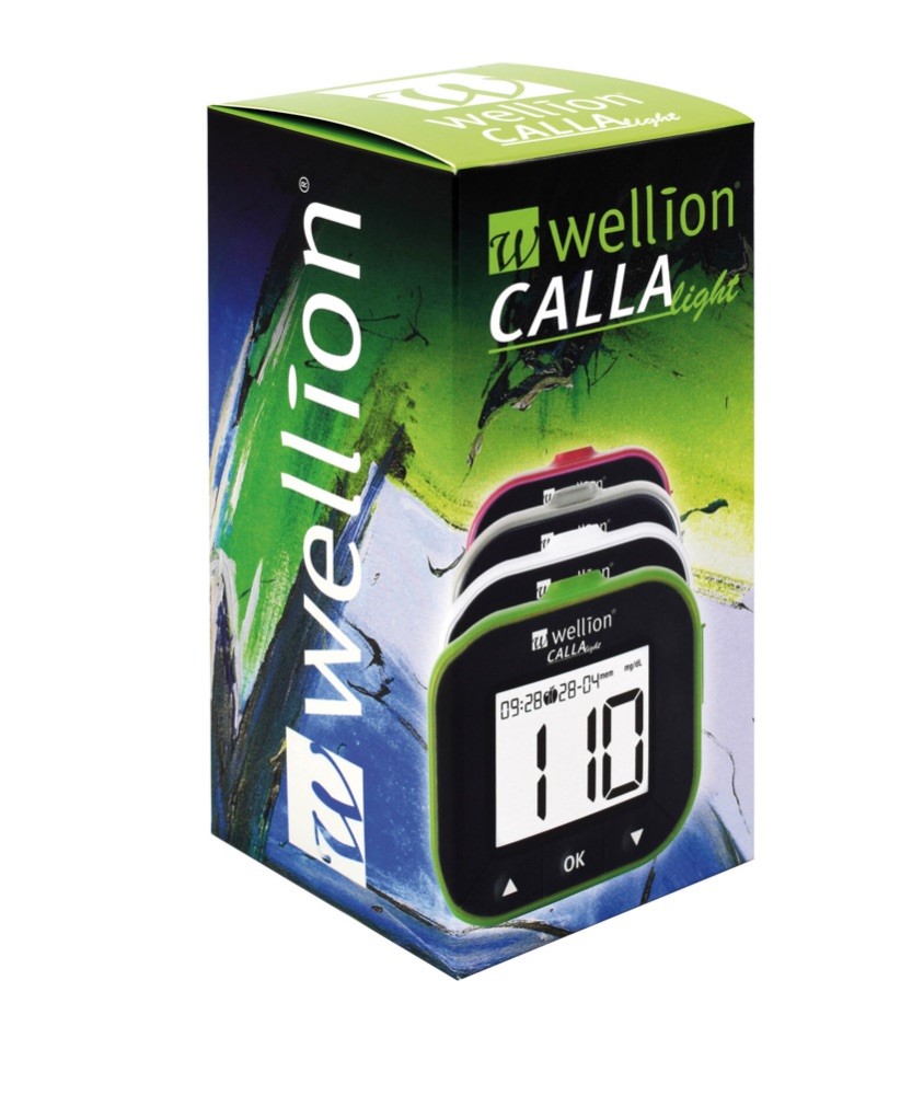 Wellion Calla Light Blutzuckermessgerät blackberry 