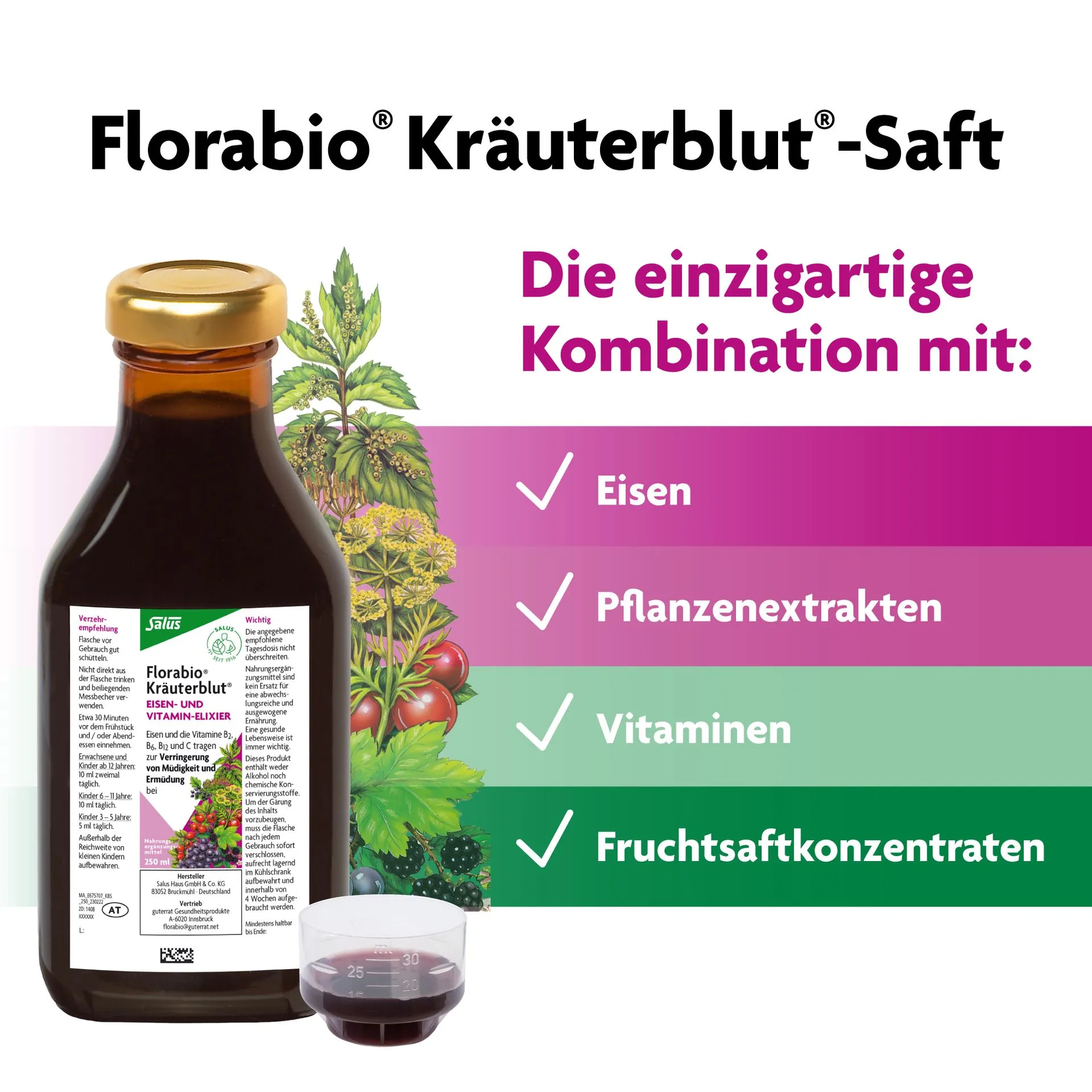 Florabio Kräuterblut-Saft