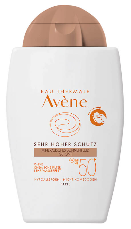 Avene  Mineralisches Sonnenfluid SPF 50+ getönt