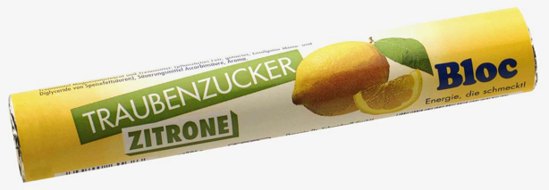 Bloc Traubenzucker Zitrone