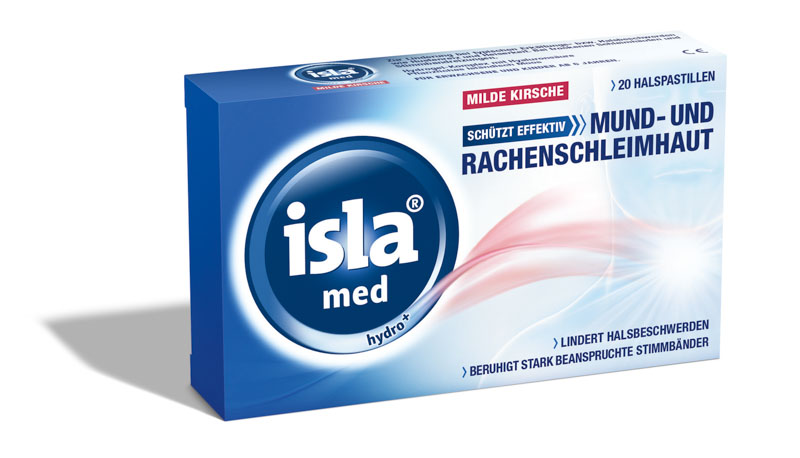 Isla med hydro+ Kirsche Pastillen 50 Stück
