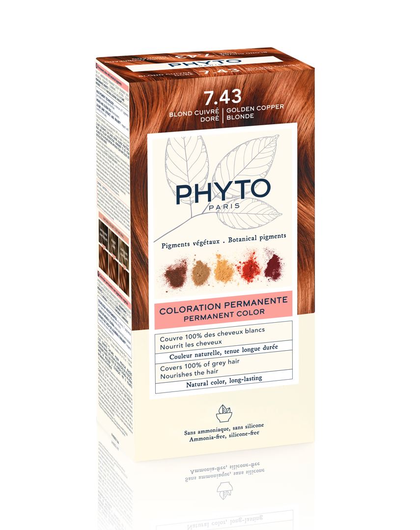 Phyto PHYTOCOLOR 7.43 Golden Copper Blonde