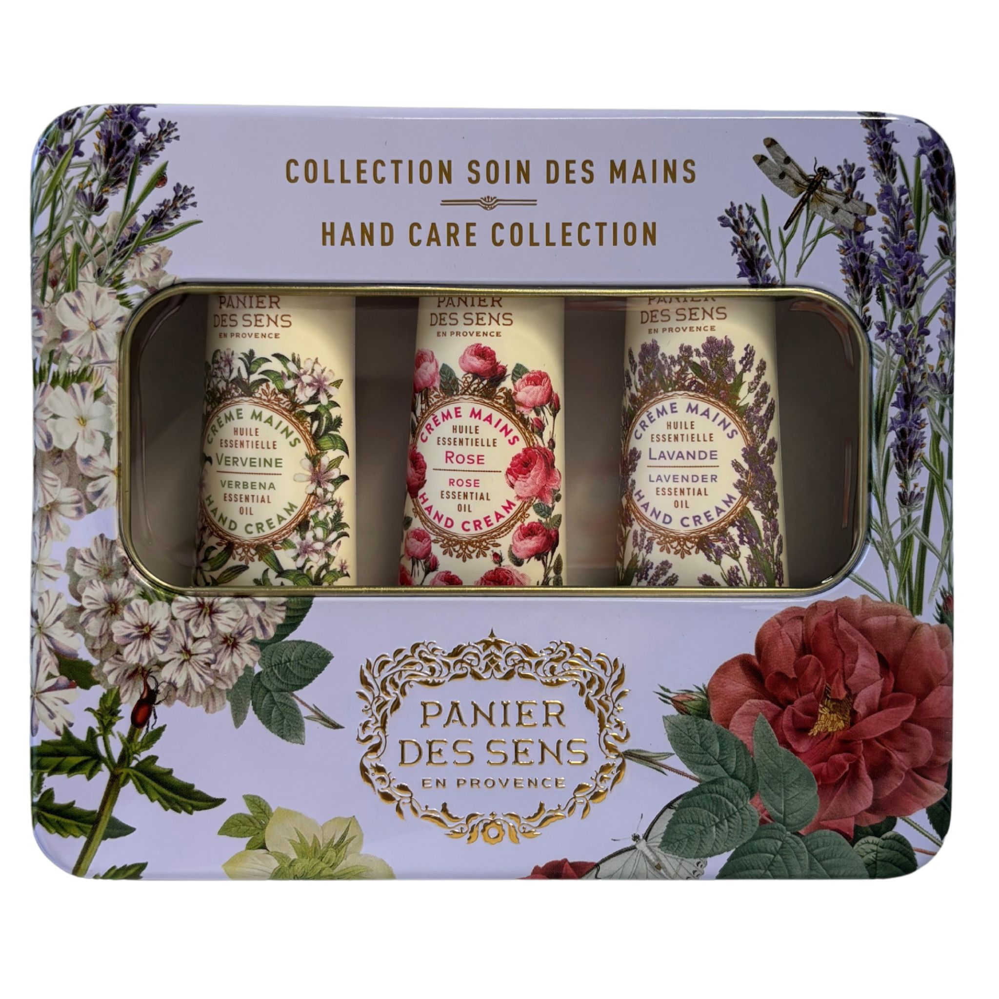 Panier des Sens Mini Handcreme 3er Set (Rose Lavendel Verveine)