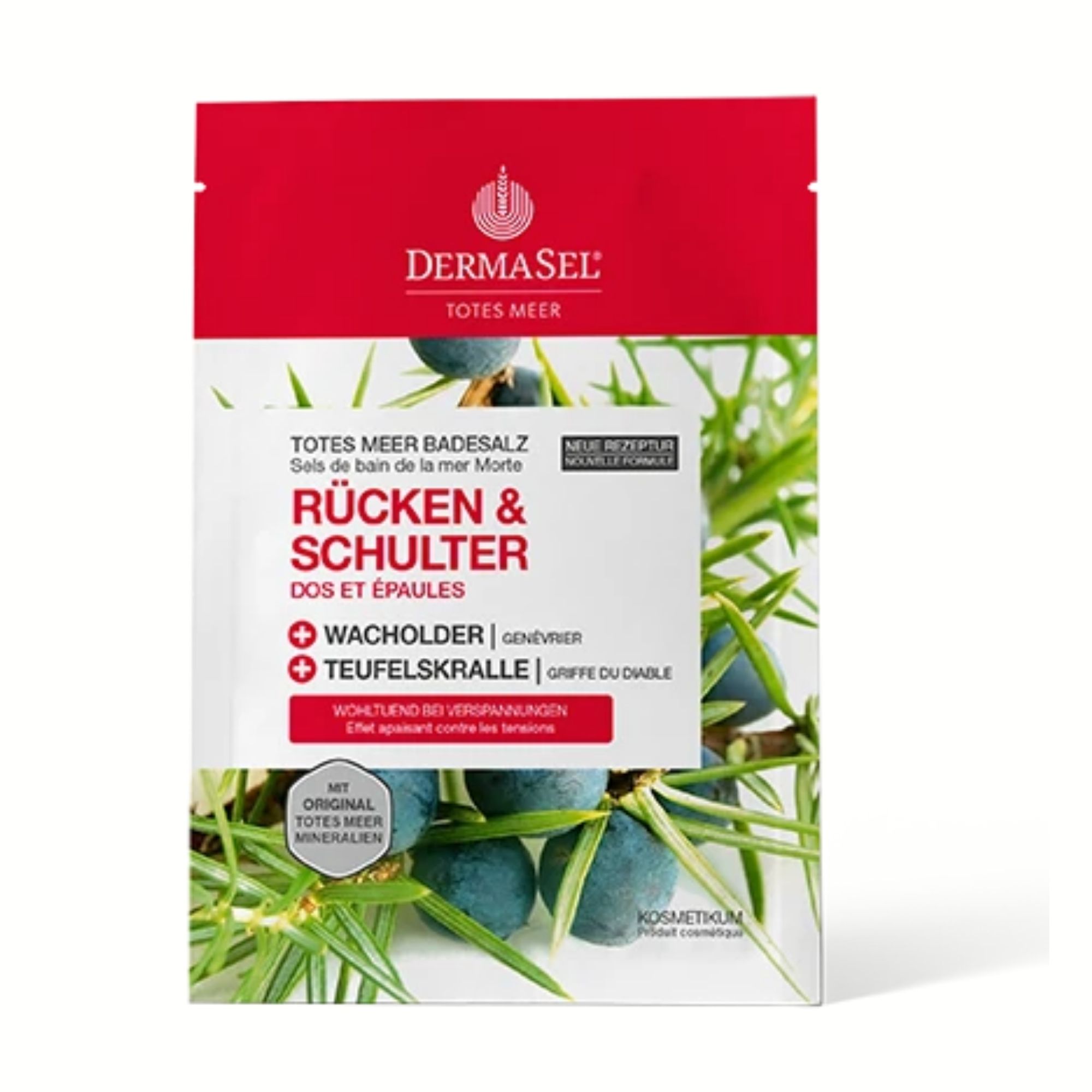 Dermasel Kristallbad Rücken und Schulter
