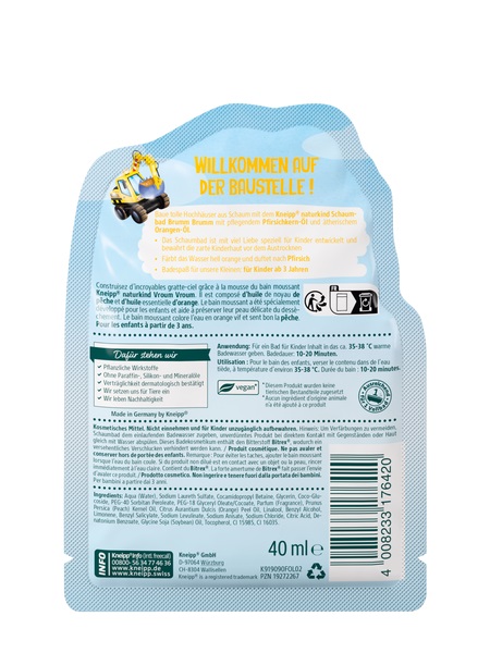 Kneipp Naturkind Schaumbad Brumm Brumm