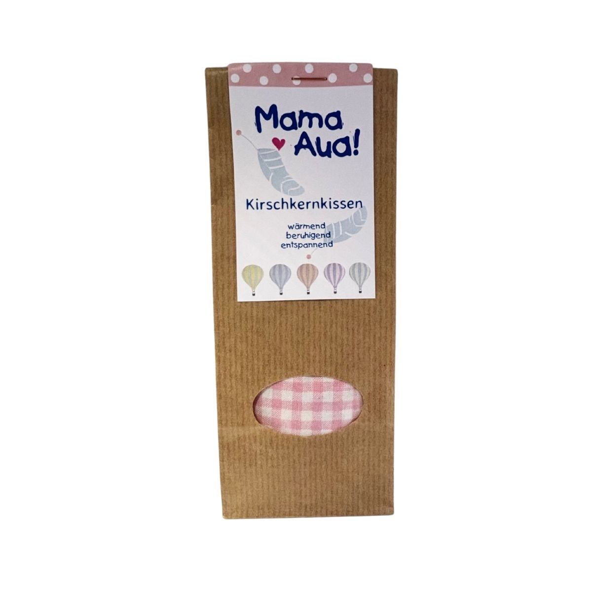 Mama-Aua Kirschkernkissen Rosa